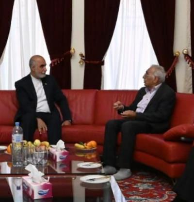 دیدار رئیس هیئت‌مدیره و مدیرعامل شرکت جهان نور با سرکنسول جمهوری اسلامی ایران در آستراخان